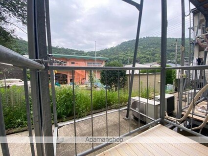 シャンボール峰山[2K/23.89m2]のバルコニー