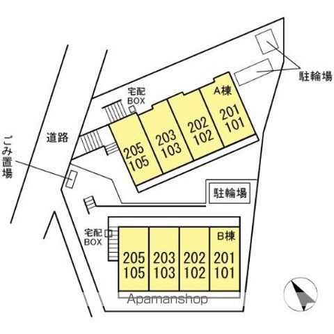 ソシア　Ａ 202 ｜ 神奈川県横浜市港北区小机町173-1（賃貸アパート1LDK・2階・46.23㎡） その17