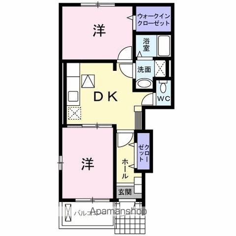 アルク トルースBの間取り写真
