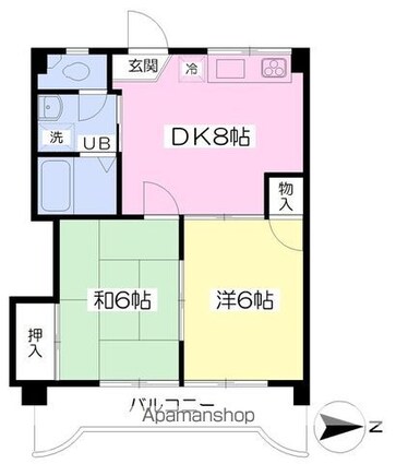 フォルム山越[2DK/42.12m2]の内装7