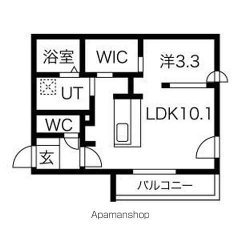 FLEAD琴似の間取り写真