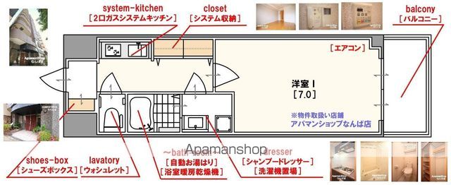 エイペックス内本町の間取り写真