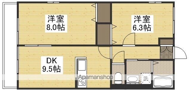 ファミーユHの間取り写真