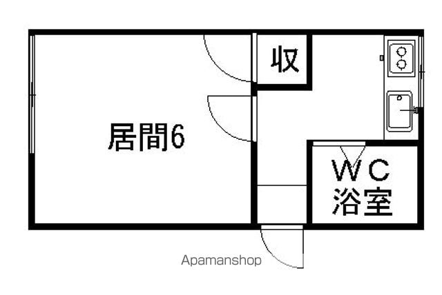 コーポ琴山の間取り写真