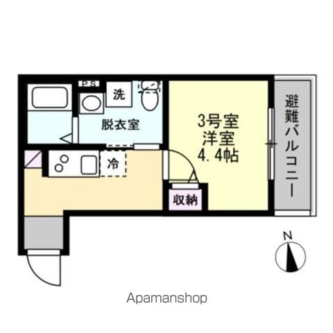ベイルーム浜町の間取り写真
