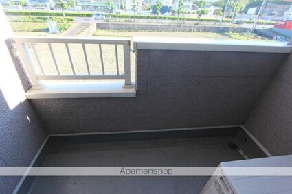 ドエルエバーグリーンＣ[1LDK/51.13m2]のバルコニー