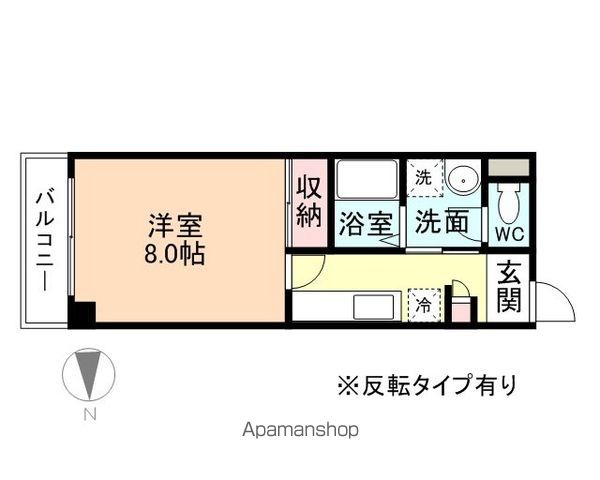ベルトピア富山5A棟の間取り写真