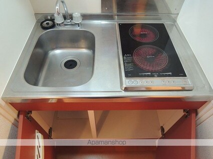 レオパレスグリーンレーベル[1K/26.08m2]のキッチン