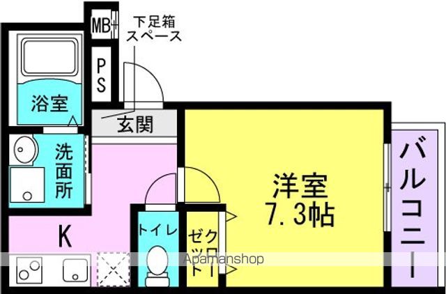 フジパレス尼崎ガーデン3番館の間取り写真