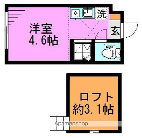 ラ・メゾン・アイリス88 高円寺南の間取り写真