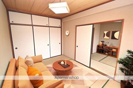 グランドールマンション[3K/49.5m2]のリビング・居間