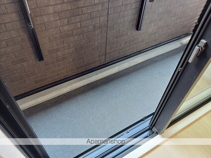 ラフレシールＳ[1K/27.02m2]のバルコニー