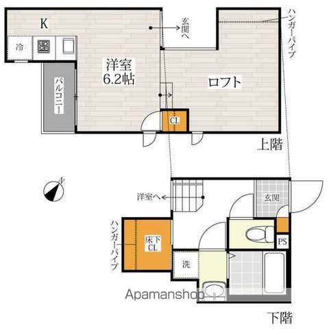 【ＣＢ北柏エルの間取り】