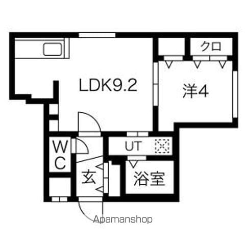LE NUAGE 豊平の間取り写真
