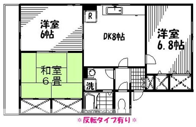 リヴェール小田 B棟の間取り写真
