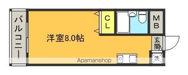 フレックス博多の間取り