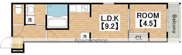 フジパレス住之江通II番館の間取り写真