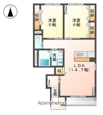 タゼーム　ＴＡＺＥＭＵの間取り