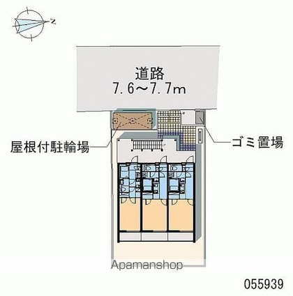 クレイノＵｊｉｎａ[1K/26.08m2]の共用部1