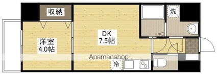 ｋａｔａｙａｍａＢＬＤＧ２４[1DK/30.52m2]の間取図