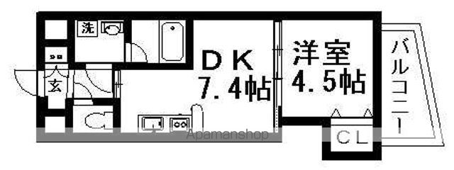CASSIA新大阪の間取り写真
