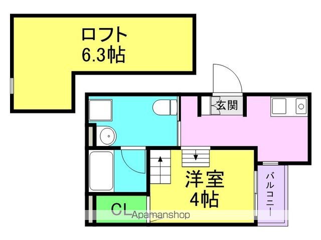 フォンテーヌ武庫川の間取り写真