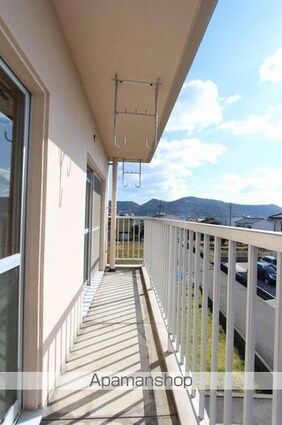 グランビュー鬼無[2DK/48.6m2]のバルコニー