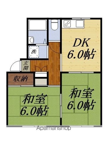 コーポ・クオリティ希望の間取り写真