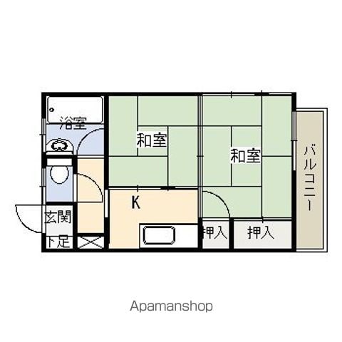 東谷山Nビルの間取り写真