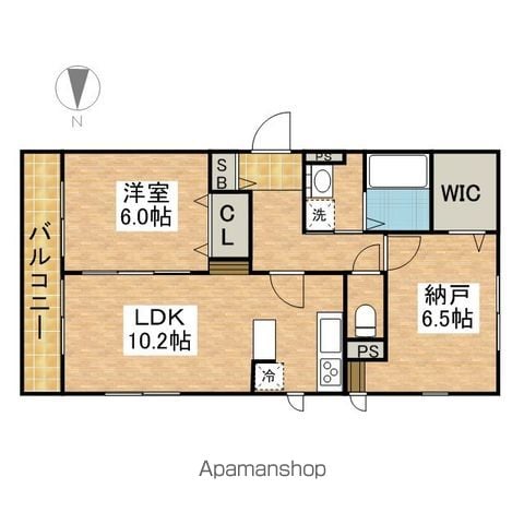 【調布市上石原のマンションの間取り】