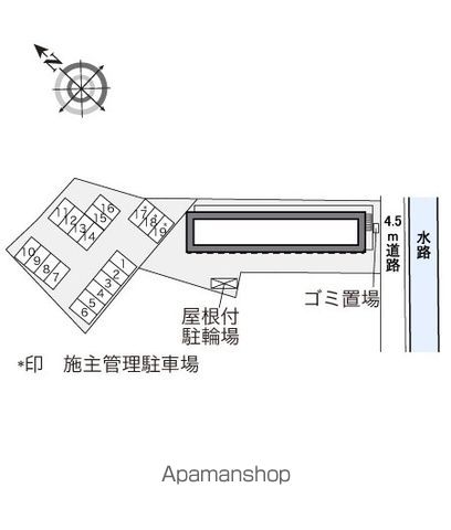 レオパレス灯 205 ｜ 静岡県浜松市中央区上石田町263-2（賃貸アパート1K・2階・21.81㎡） その13