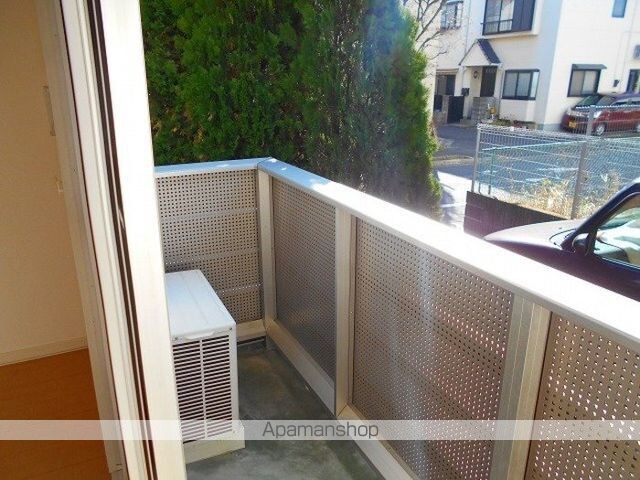 ドルフクレセント六番館[1K/25.3m2]のバルコニー