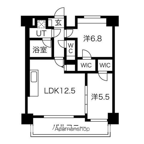 レガリアの間取り写真