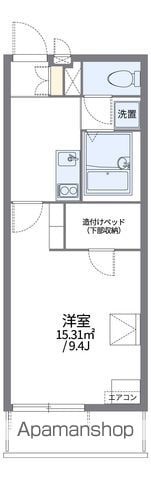 レオパレス空港通IIの間取り写真