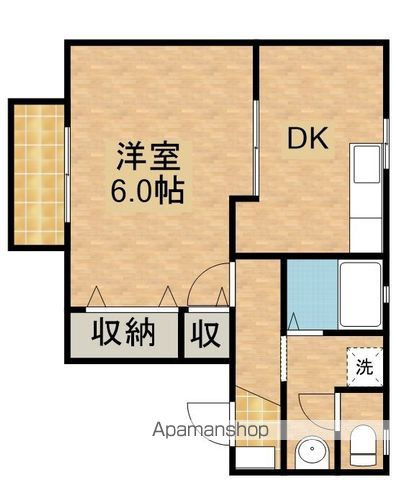 ライラックAの間取り写真