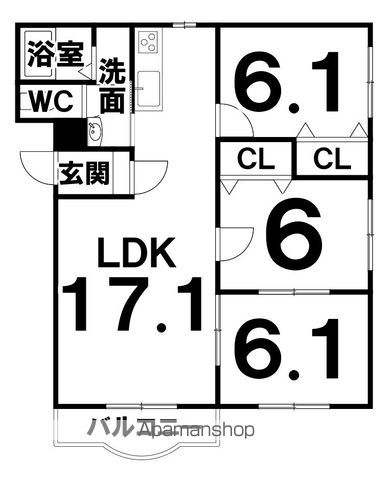 間取り：201027380881