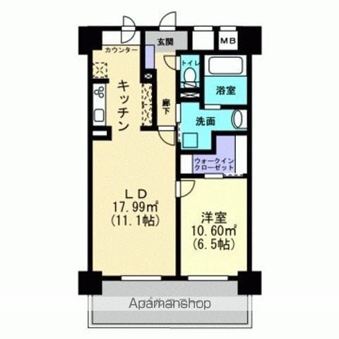 リッチ・クレールマンションの間取り写真