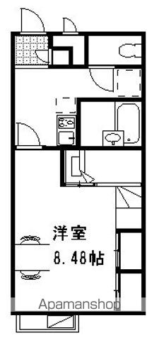 レオパレスDEAR COURTの間取り写真