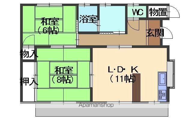 間取り：204011294400