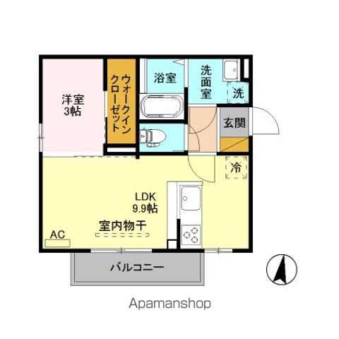 エスポワールの間取り写真