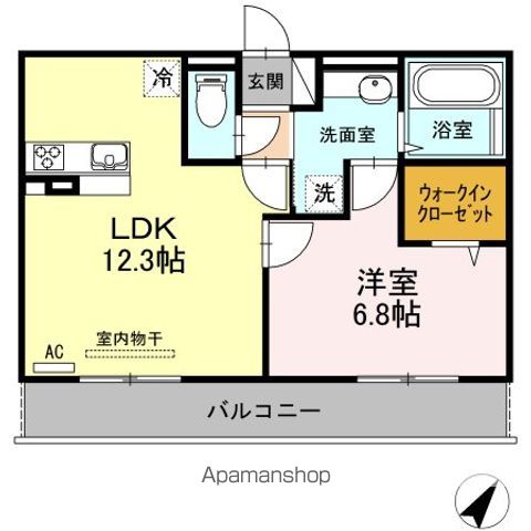 森テラスの間取り写真