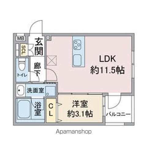 LIBRE ONEの間取り写真