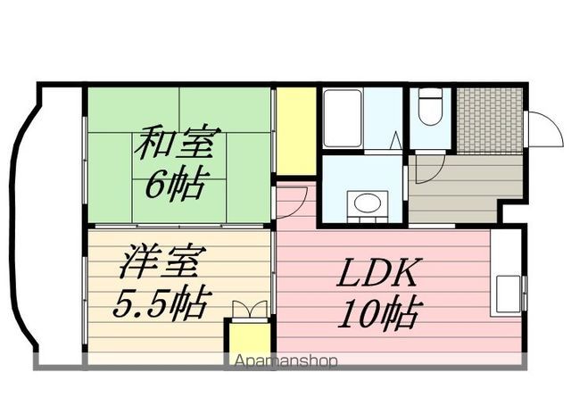 【エルム西大濠の間取り】