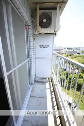 ウェルストーンⅢ[1R/17.24m2]のバルコニー