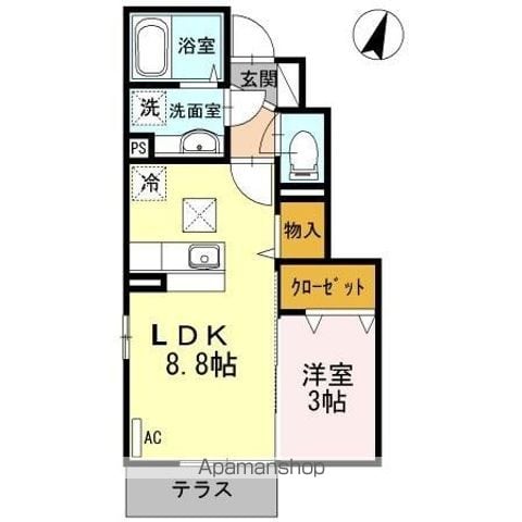サイレント スクエアの間取り写真