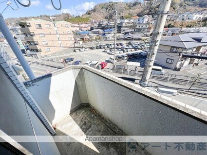 ジョイフル第２祝谷[1K/24.65m2]のバルコニー