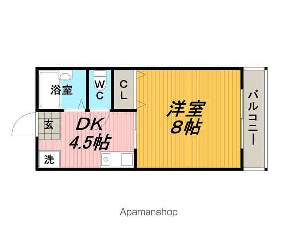 マンションアマティの間取り写真