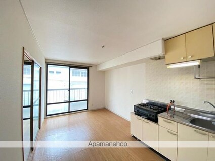 屋島ハイツ　Ｂ棟[2DK/46.4m2]のリビング・居間