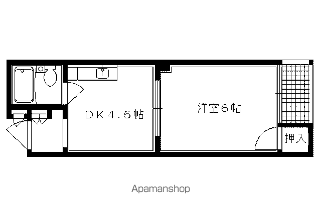 メモリー北白川の間取り写真