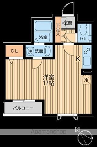 プロスペクト初台の間取り写真